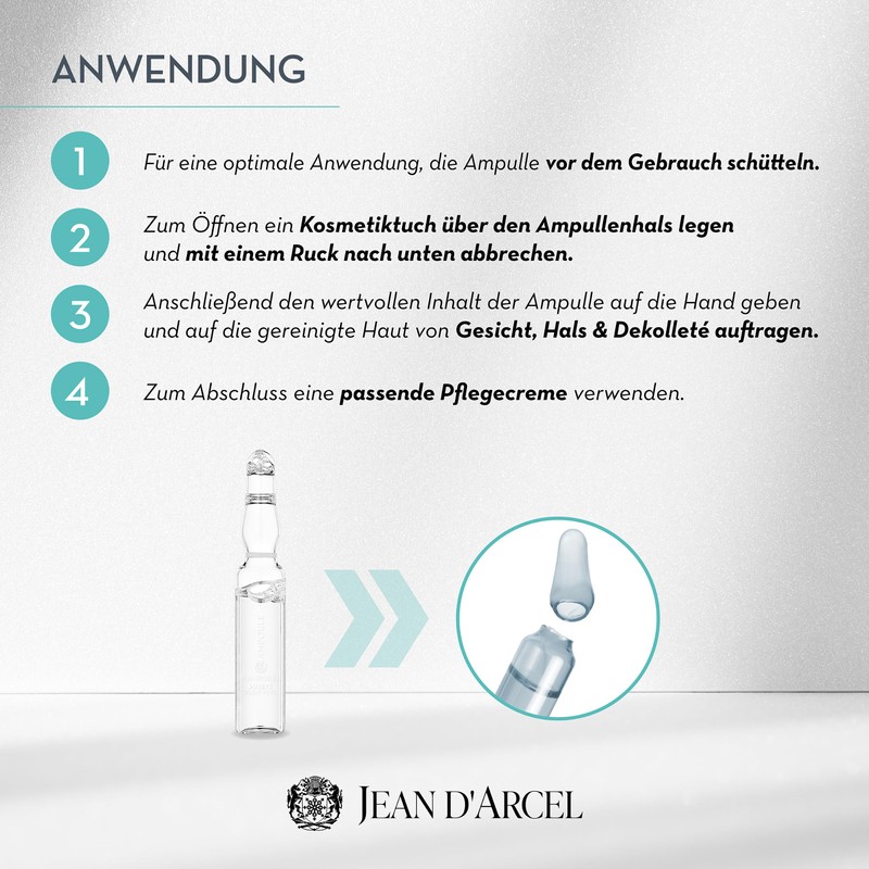 JEAN D'ARCEL Ampoule Pureté - Anti Impurities Ampoule Set -