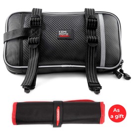 KEMIMOTO - Bolsa de guardabarros delantero para motocicleta, viene con bolsa de herramientas para bicicleta, bolsa de herramientas para motocicleta, kit de guardabarros enduro de motocross, bolsa de