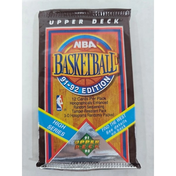 1991-92 Upper Deck BASKETBALL Inaugural Edition Factory Sealed