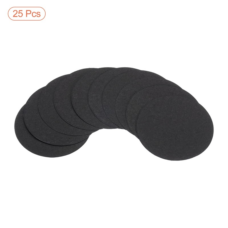 PATIKIL 2-inch Round Cardboard Paper, 25 Pcs Blank Disc Circles