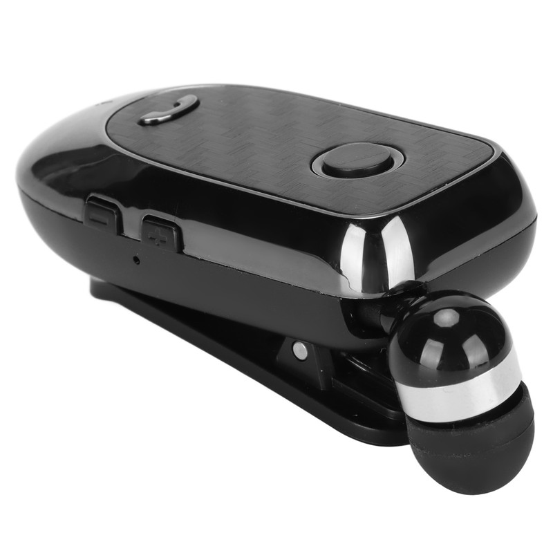 Bluetooth Headset Multifunction Vibrating Caller ID Clip Wireless Sports Earphones