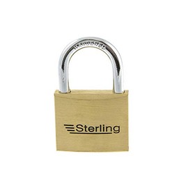 Sterling BPL130 Sterling 30mm Padlock, Brass