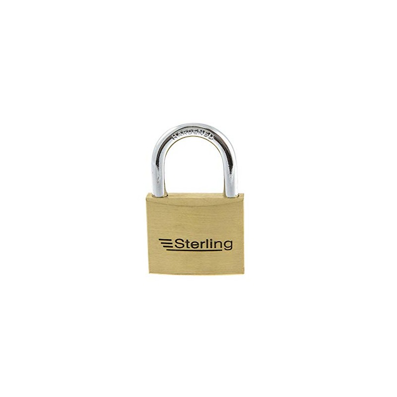 Sterling BPL130 Sterling 30mm Padlock, Brass