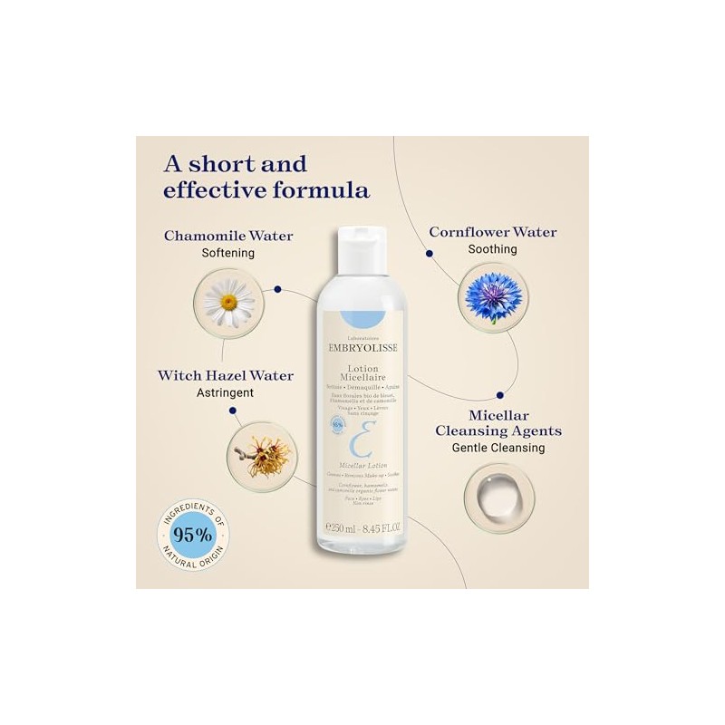 Embryolisse Micellaire Lotion, 8.4 Ounce