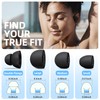 4 Pair Replacement Ear tip for Powerbeats Pro, Beats Earbuds