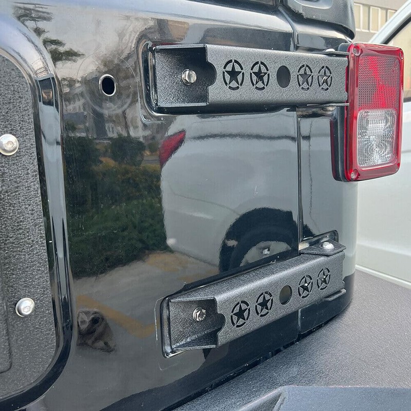 MARSITTER Compatible with 2007-2018 Jeep Wrangler JK/JKU Wrangler Steel Heavy