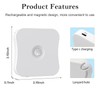 Rechargeable Motion Sensor Light Indoor Stair Lights Rechargeable Battery Night