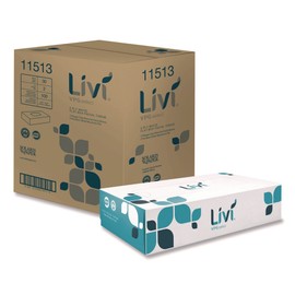 Livi VPG Select 11513 2-Ply Flat Box Facial Tissue - White (30 Boxes/Carton) New