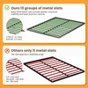 VIPSHOW 2 Inch Twin XL Metal Box Spring with Round