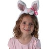 Making Believe Girls Pink & White Sequin Hoppy Easter Bunny