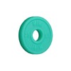 Mini Barbell Color Bumper Plates - Weight: 2.5lbs, Pairs: 2