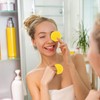 40pcs Exfoliating Kojic Acid And Turmeric Face Scrub Pads for
