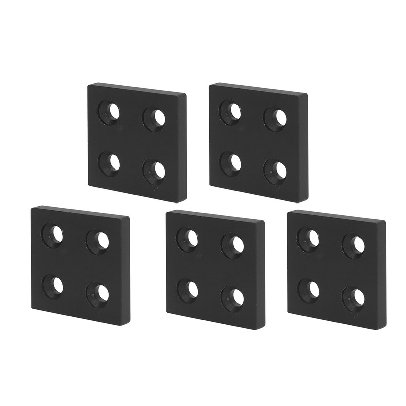 5Pcs Aluminum Profile End Cap Alloy Metal Cover Plate Linear