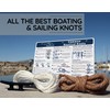Deluxe Nautical Knot Tying Kit - 6" Boat Cleat, Jute