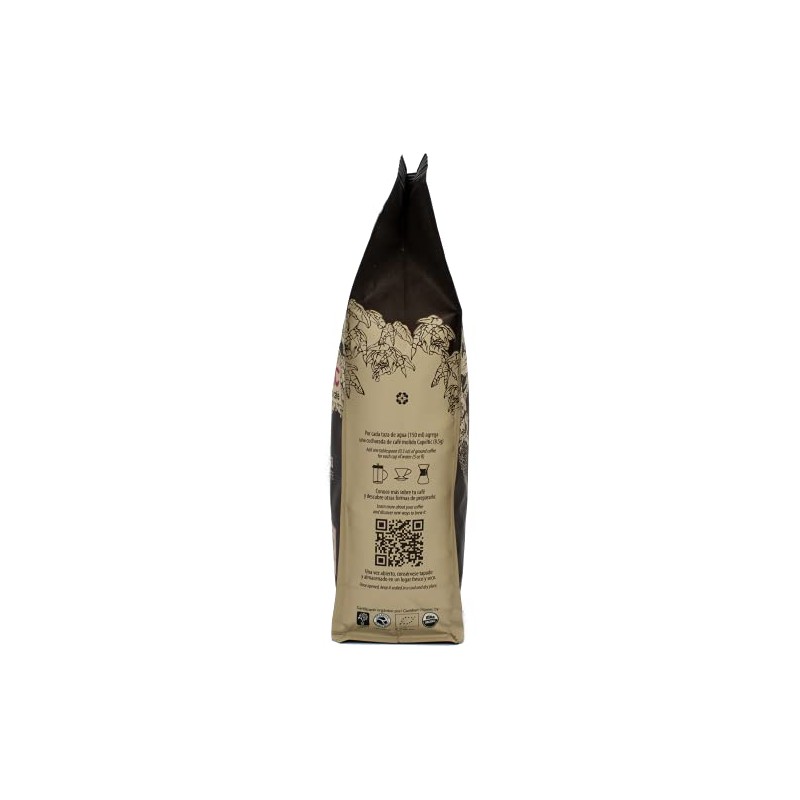 Café Capeltic Orgánico Molido 1KG - Cultivado, cosechado y tostado