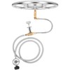 GASPRO Propane Gas Fire Pit Kit, with 12 Inch Fire
