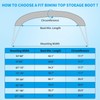 Seapisode 600D Bimini Top Storage Boot, Storage Boat Replacement Cover