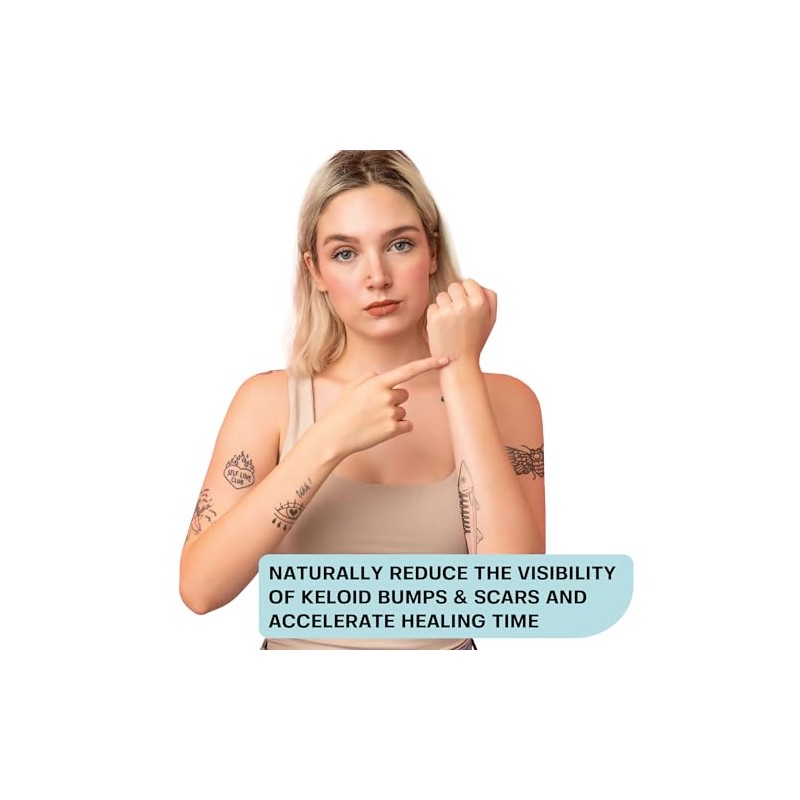 BASE LABORATORIES Keloid Bump Gel - Natural Piercing Bump &