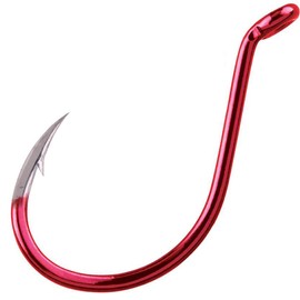 BKK Sea Hooks for Cod & Other Sea Fish Red Octopus Beak Hooks, Size/Package Content:Size 10/7 Pieces