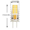 Lxcom Lighting 2.5W G4 led Light Bulbs AC/DC 12V G4