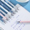 Fiction Erasable Pens Black Blue Gel Rollerball Pen Refill Set