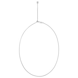 Rastaclat Customizable Silver Chain Bracelet & Necklace for Women & Men - Clàt Jewelry Collection | Adjustable Two In One Charm Bracelet & Necklace | Great Gift for Men, Women, Teens & Couples