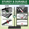 Ocean Ice Lawn Leveling Rake 30x10, 25-72" Adjustable Long Handle