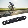 2Pcs Flat Mount Disc Brake Adapter, 140mm/160mm Front Bicycle Flat