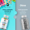 Multivitamínico Niños 180 Gomitas Veganas Sin Azúcar, B Life Sabor