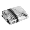 QWORK® Universal Handcart Rain Cover Transparent Rain Cover with Zip