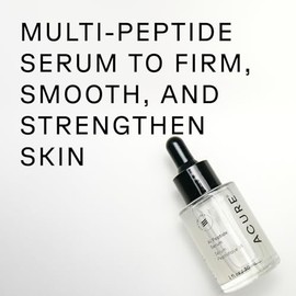 Acure | AI Peptide Serum Facial Antiedad con Niacinamida, Sérum Hidratante para Piel Firme, Ayuda a Reducir Arrugas, Unificar el Tono e Iluminar la Pi
