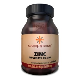 Essential Nutrition Zinc 500mg C60 Capsulas Na