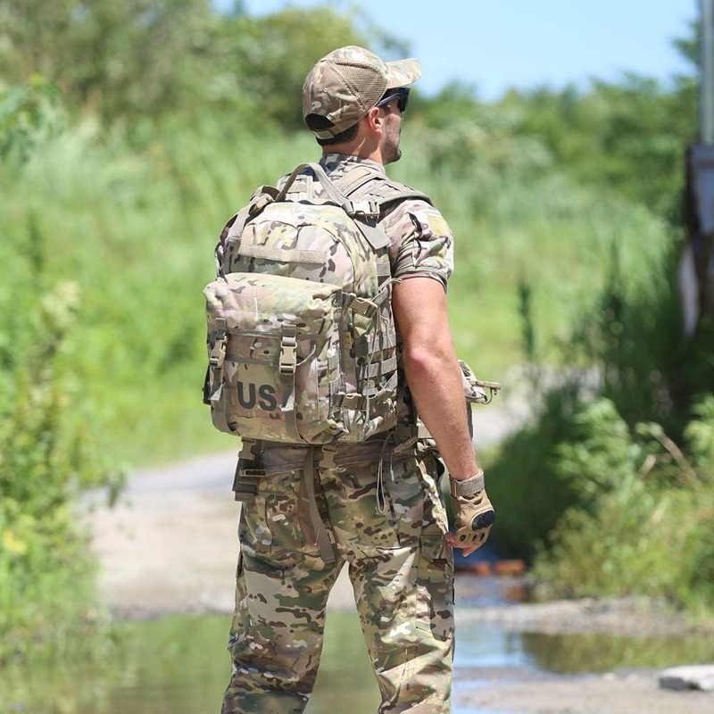MT Military Army MOLLE 2 Tactical Assault Backpack, Rifleman 3