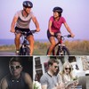 AMORNO Foldable Bluetooth Headphones, Wireless Neckband Sports Headset with Retractable
