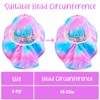 PASHOP Girls Sun Hat Anti-UV Wide Brim UPF 50+ Sun