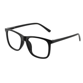 AEZUNI Extra Large Reading Glasses 3.5 Oversized Square Men Readers 1.00 1.25 1.50 1.75 2.00 2.25 2.50 2.75 3.00 3.50 4.00 5.00 6.00 (Black)
