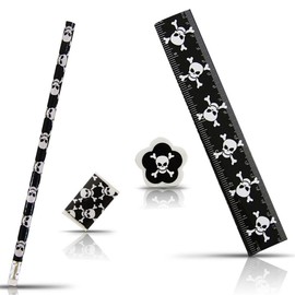 12 Pirate Writing Set of 4 Pieces