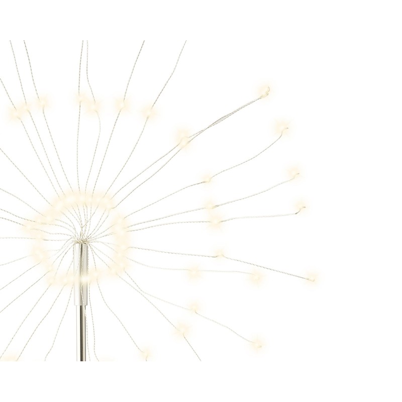 LED Solar Firework Garden Stake Hanger 90 LEDs Garden Decoration