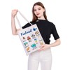 MEIKIUP Finland Travel Gift Finland Travelling Culture Themed Tote Bag