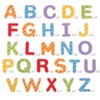 Bigjigs Toys Educational Wooden Magnetic Letters - Uppercase