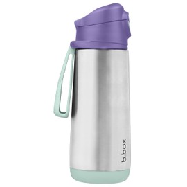 b.box Insulated spout water bottle for children, tilting and drinking, keeps drinks cold for up to 15 hours and warm for 8 hours, 500 ml
