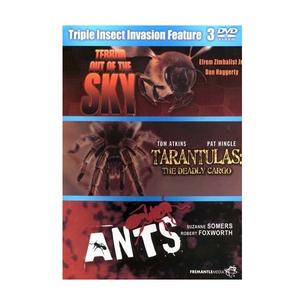 Triple Insect Invasion Feature 3: Terror out of the Sky / Tarantulas: The Deadly Cargo / Ants