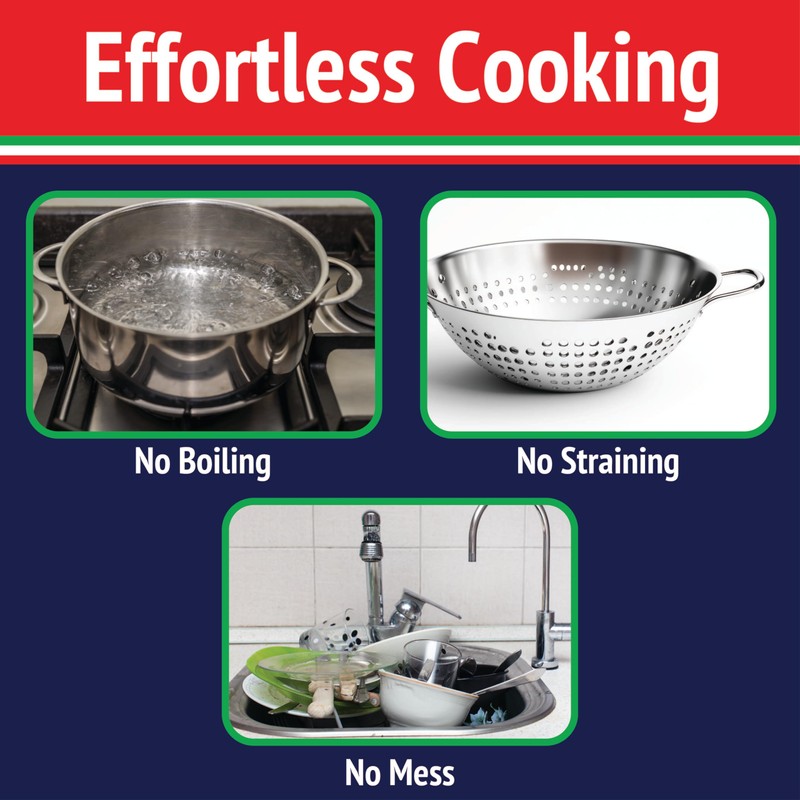 Fasta Pasta Microwave Pasta Cooker- The Original (2PK)- Cooks up