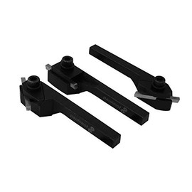 PAULIMOT Mini Lathe Tool Set with HSS Inserts 3 Piece 8mm