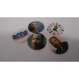 Unbranded Pre Cut One Inch Bottle Cap Images! DR. MARTIN LUTHER KING, JR. FREE SHIPPING - photo, 25 images