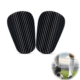 Mini Shin Pads for Football, 8 x 5 cm Mini Shin Pads, Extra Football Shin Pads for Teenagers and Adults, Protective Equipment for Children, Women, Men (W - 8 x 5 cm)