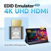 BKFK HDMI Dummy Plug 4K HDR, Headless Display Adapter,Virtual Monitor