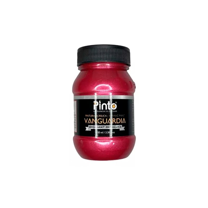 Pintura Acrílica Metálica Pinto 100ml (561 Magenta Metálico)