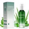 Aloderma- Hidratante facial iluminador con 75% de aloe vera orgánico: