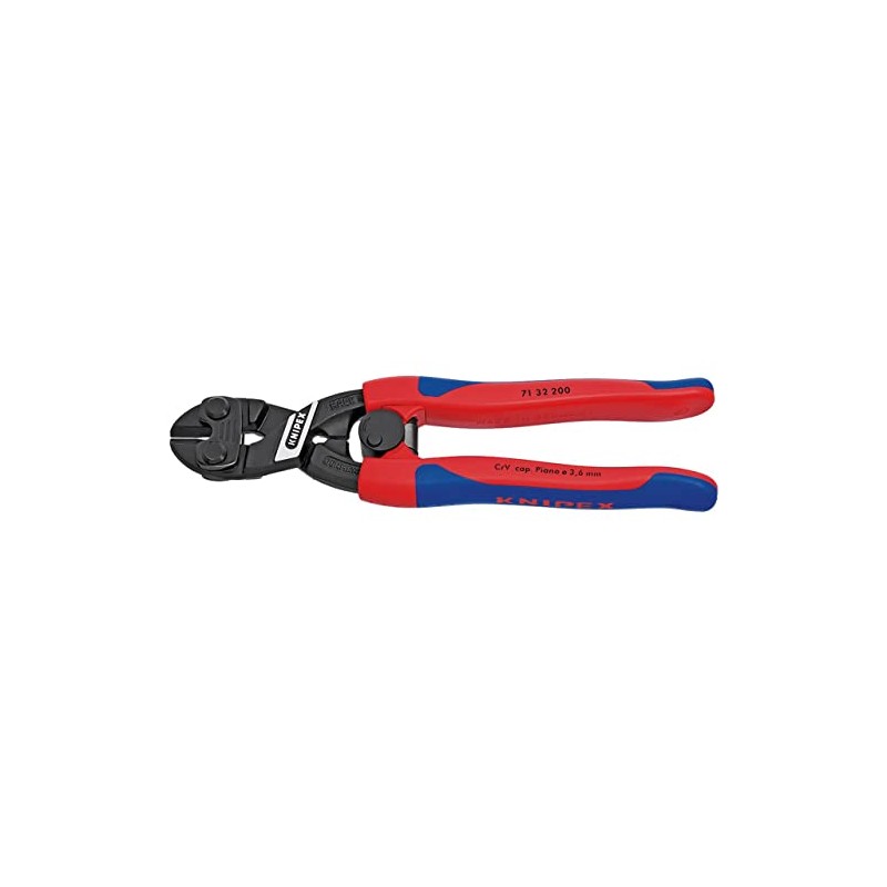 Knipex 49197 Cobalt Compact Bolt Cutters with Sprung Handle 200